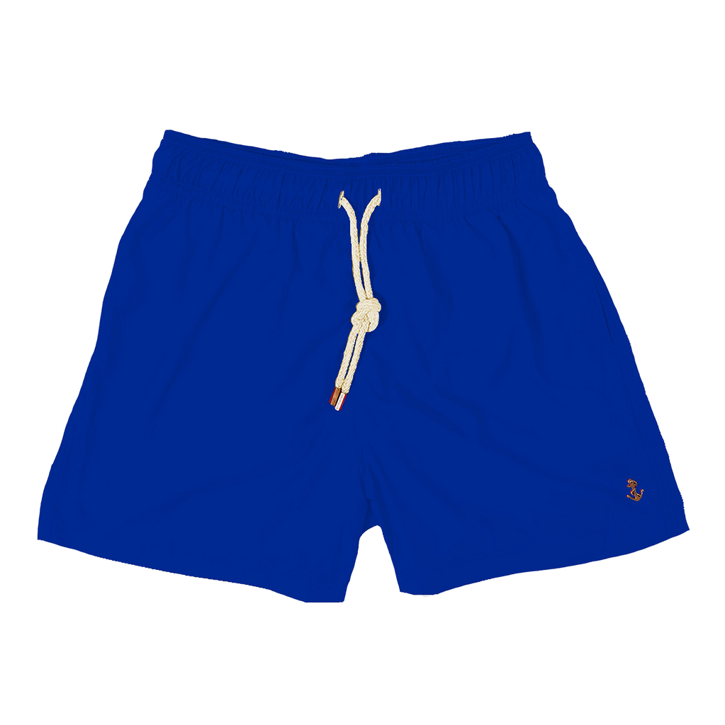 blue royale - retromarine - mens swim trunks